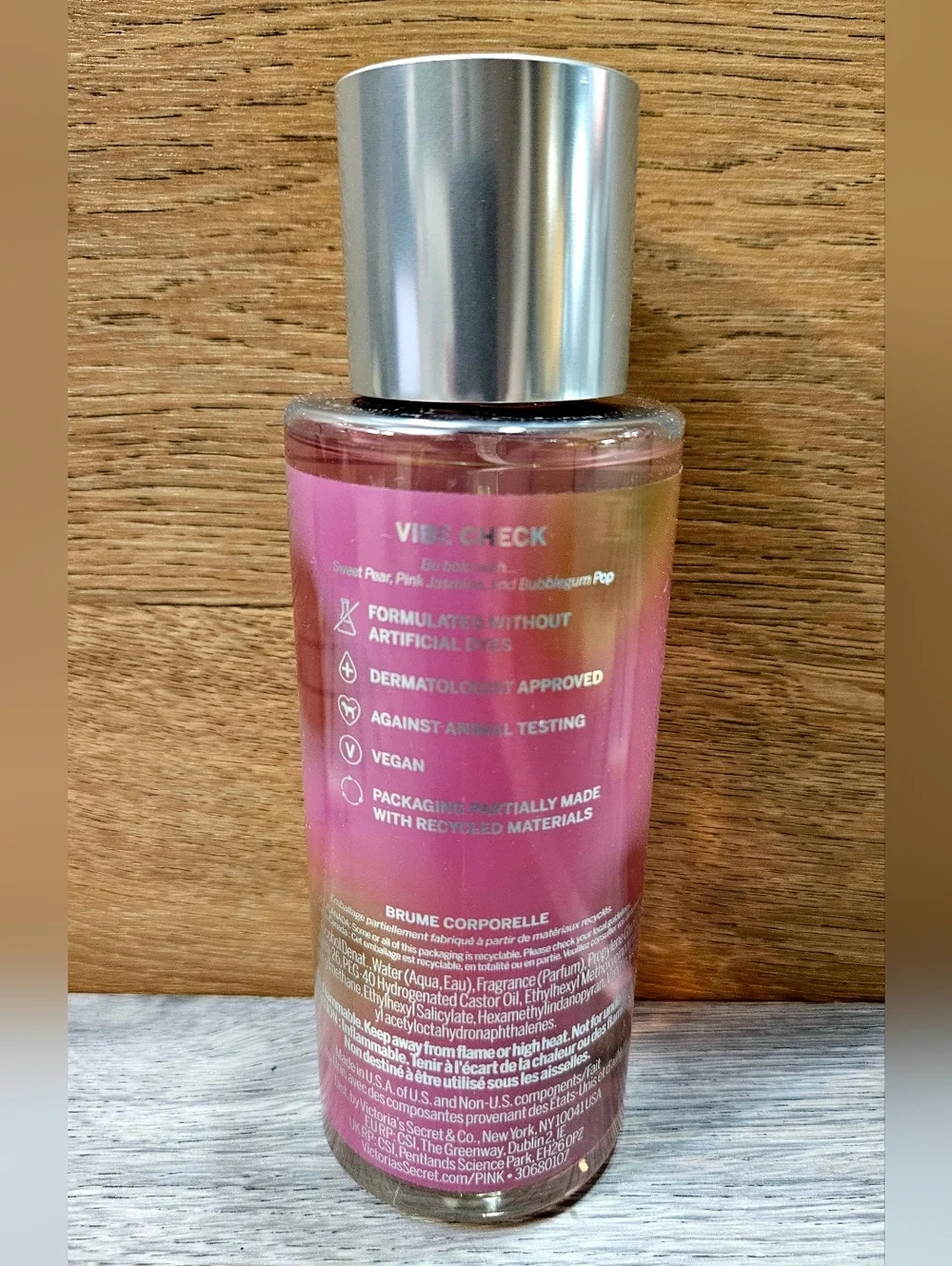 PINK By Victoria's Secret BOLD Body Mist Fine Fragrance Bubblegum NEW 8.4 OZ